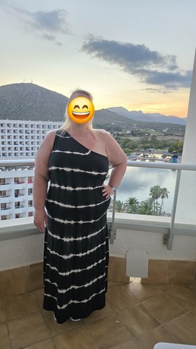 Simply tie dye - dress, cotton