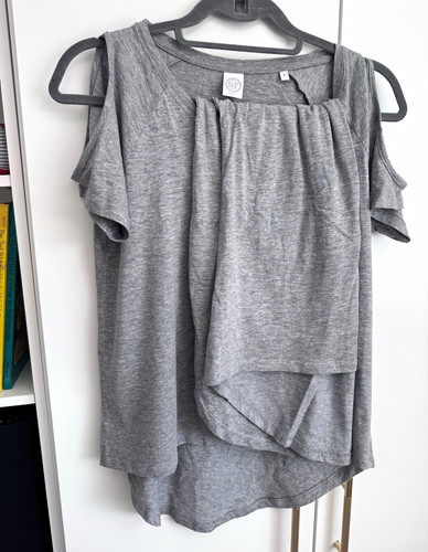 Skinnifit grey cold shoulder - skinnifit,