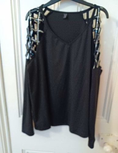 Shein ladies black cold - black,