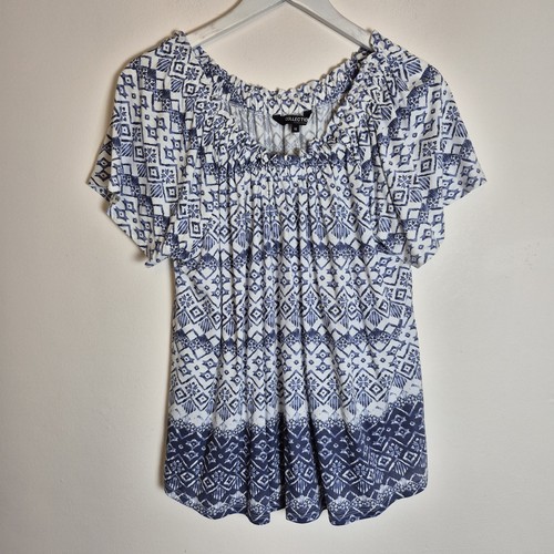 Debenhams blue white - &,