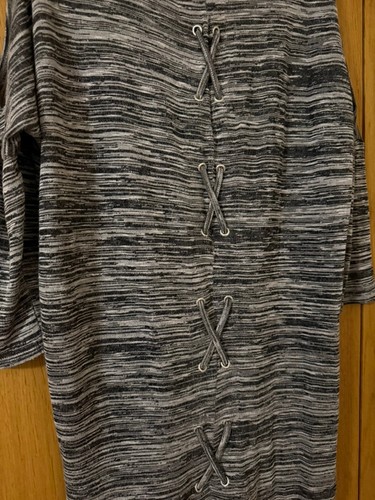 Women grey marl fine knit - fine,