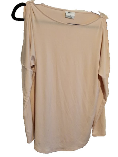 Dkny cold shoulder top - dkny, pale