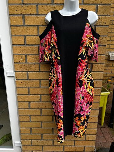 Genese london black - genese, floral