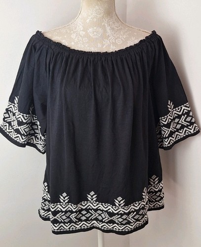Next black embroidered - embroidered, short