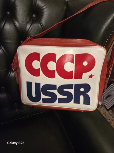 Vtg cccp ussr shoulder - shoulder, bag