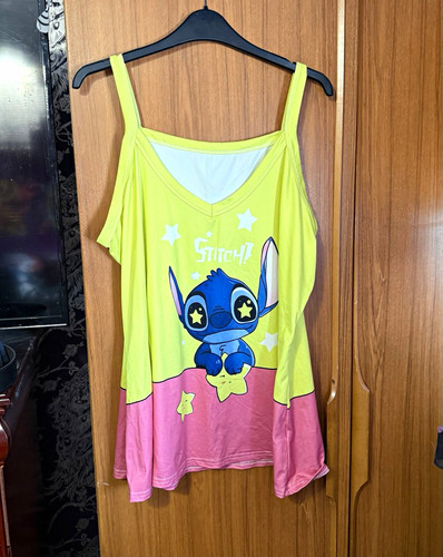 Stitch cami shirt - t-shirt, v-neck