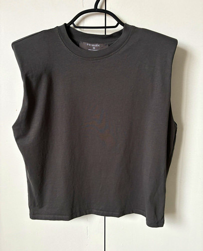 Primark grey solid cotton - primark,