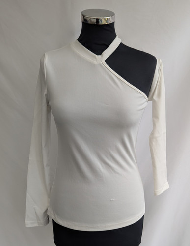 Cbr white asymmetric cutout - asymmetric,