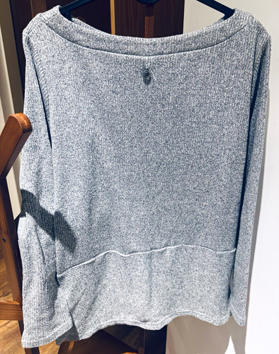 Women grey acrylic - grey, jersey