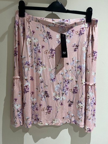 Top size pink - f&f, floral