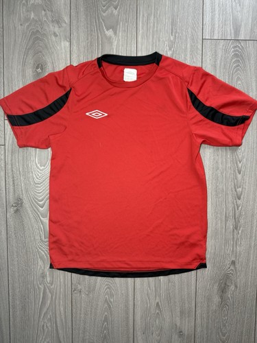 Umbro red soccer jersey shirt - jersey,