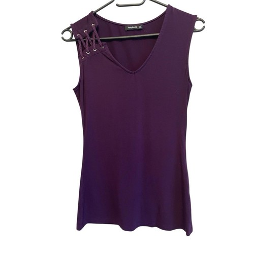 Patty boutik purple jersey top - boutik,