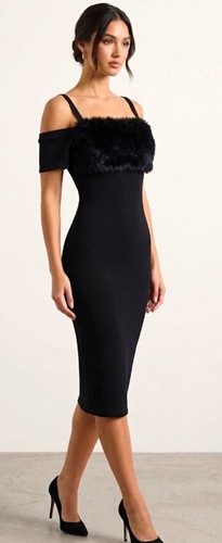 Womens black jersey - black,