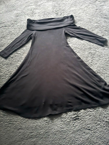 Primark black fit flare - &,