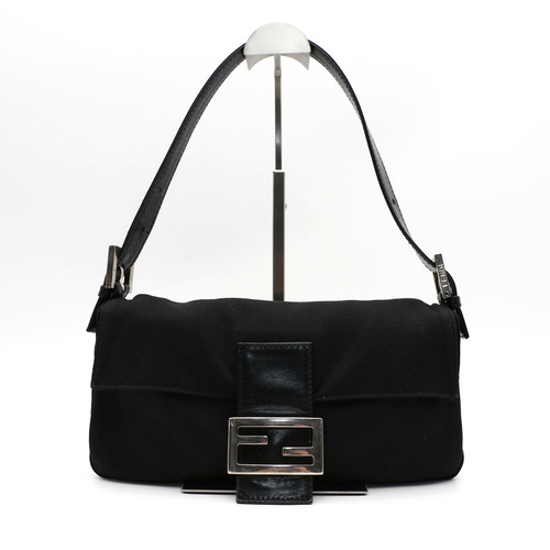 Fendi mamma baguette black - fendi,