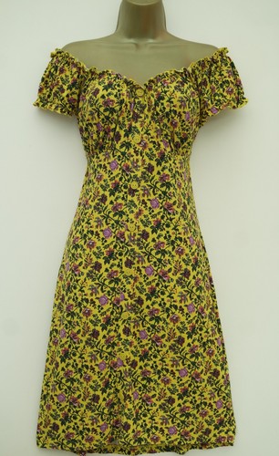 Next yellow floral jersey - next,
