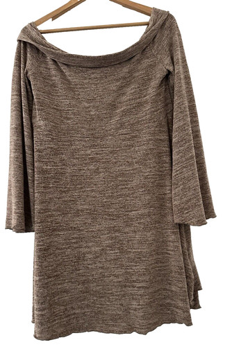 Shein brown marl warm knit - shein/brown,