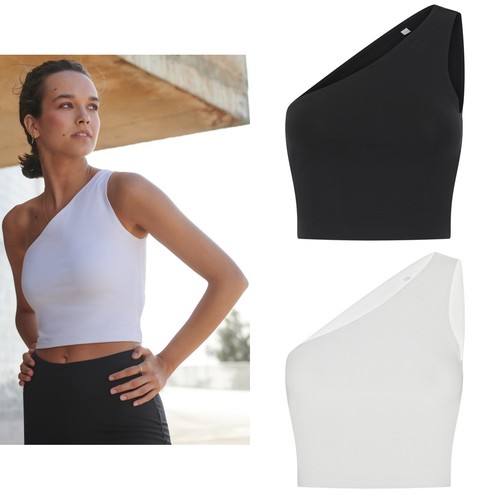 Women one shoulder top - sf, one-shoulder