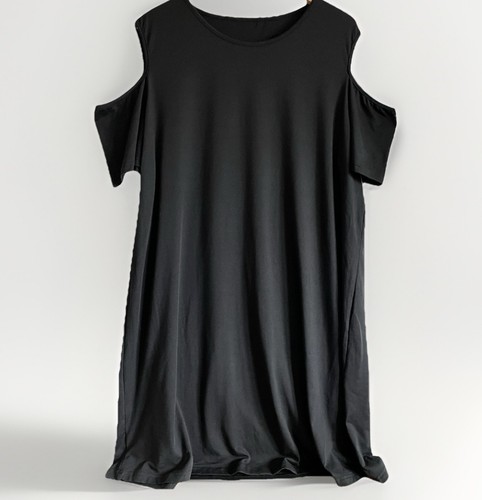 Black off shoulder jersey - off,