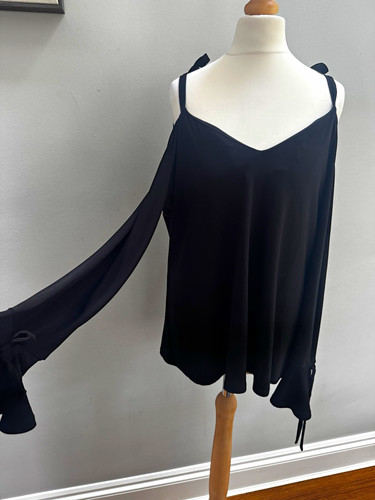 River island black cold - island,