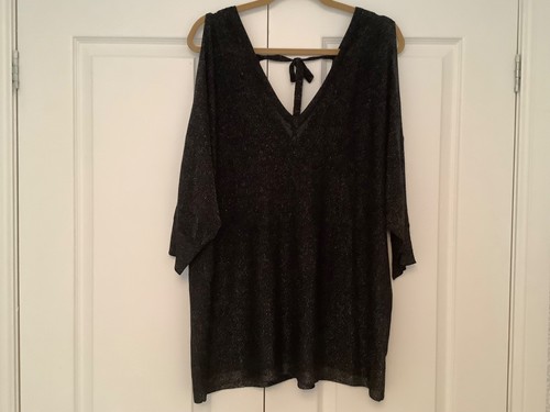 Ladies black and - , silver