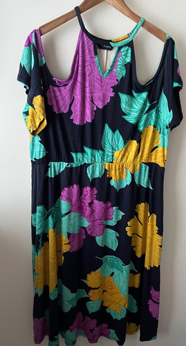 Yours dress size floral - yours,